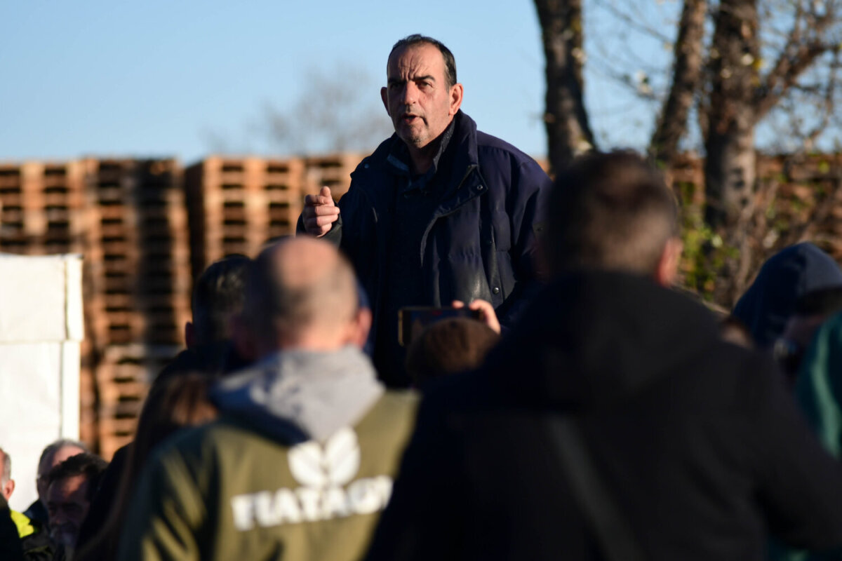 Ρ. Μαρούδας: Δεν φεύγουμε από τα μπλόκα χωρίς να ικανοποιηθούν τα αιτήματα μας, γιατί δίνουμε αγώνα επιβίωση