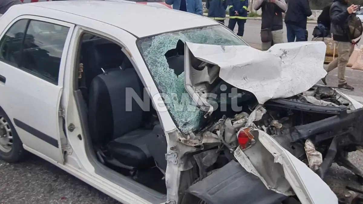 Τροχαίο δυστύχημα στην Κατεχάκη: «Ο οδηγός βγήκε με αίματα στο στόμα», λένε αυτόπτες μάρτυρες