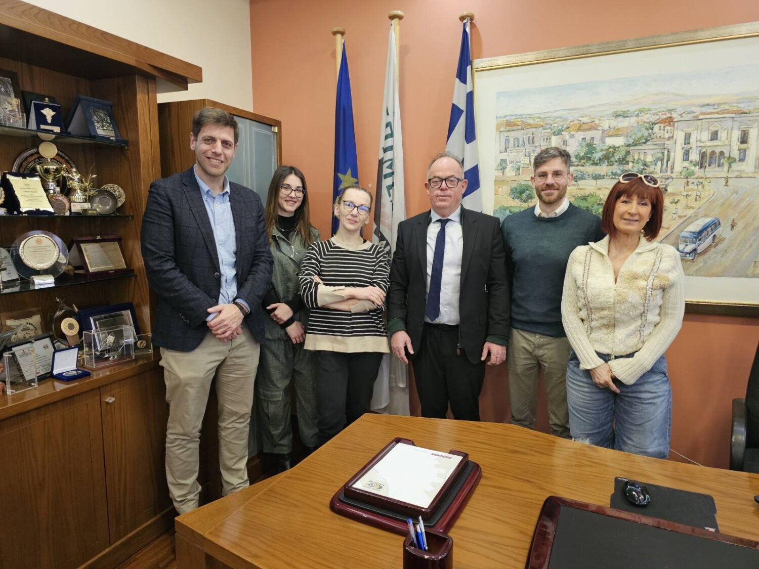 To Erasmus για νέους επιχειρηματίες στο Επιμελητήριο Λάρισας
