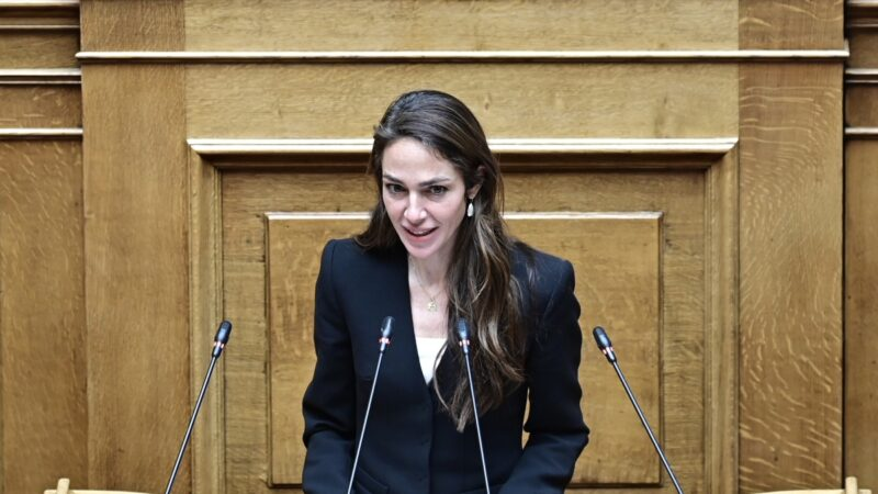 Δόμνα Μιχαηλίδου: «Στηρίζουμε την αγροτική οικογένεια, επιβραβεύουμε τους αριστούχους, διπλασιάζουμε τη στήριξη για τη Θεσσαλία»