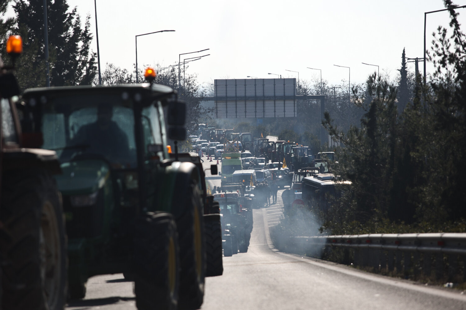 Λάρισα: Νέα κινητοποίηση των αγροτών  – Διαμαρτύρονται για καθυστερήσεις στις αποζημιώσεις ζημιών από τον Daniel