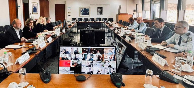 Στενή Συνεργασία και Συντονισμός με το Υπουργείο Προστασίας του Πολίτη για την εφαρμογή των μέτρων κατά της ευλογιάς 