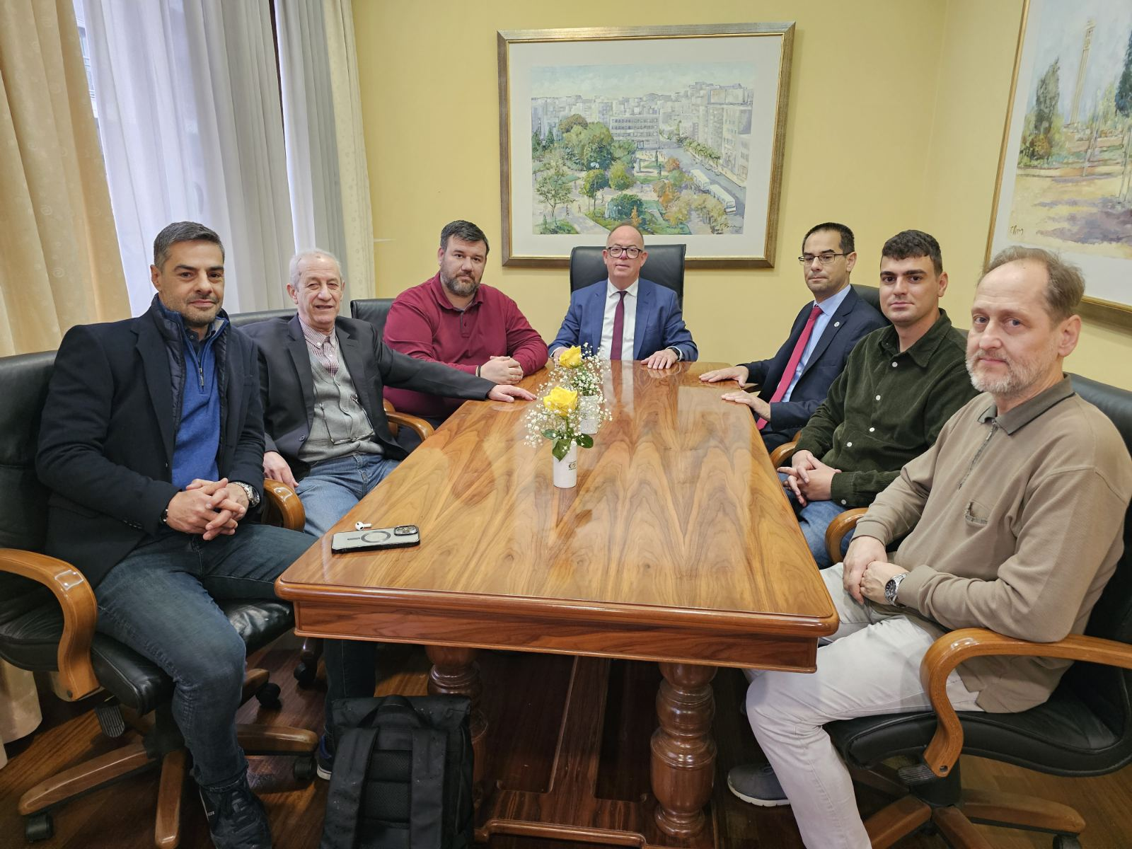 Με τον Γιώργο Ρούντα συναντήθηκε ο Χρήστος Γιακουβής