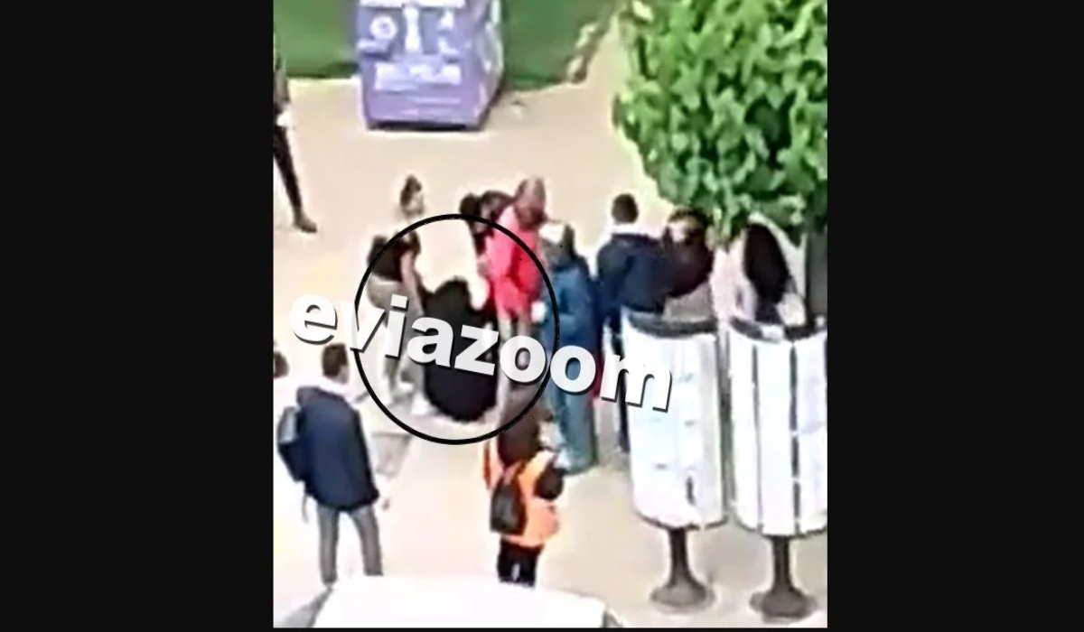 Χαλκίδα: Βίντεο από τη στιγμή που ζευγάρι επιτίθεται και χτυπά γυναίκα – Φώναζε «βοήθεια», την έσωσαν περαστικοί