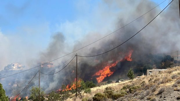 Φωτιά στην Αιτωλοακαρνανία: Σε αγροτοδασική έκταση στον Μαχαιρά
