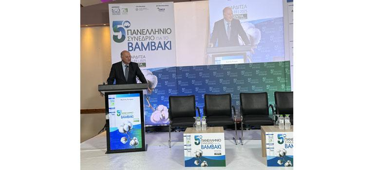 Κώστας Τσιάρας: Χωρίς υποχρέωση παράδοσης προϊόντος στις πληγείσες περιοχές η συνδεδεμένη ενίσχυση στους βαμβακοπαραγωγούς-Το βαμβάκι παραμένει ο λευκός χρυσός