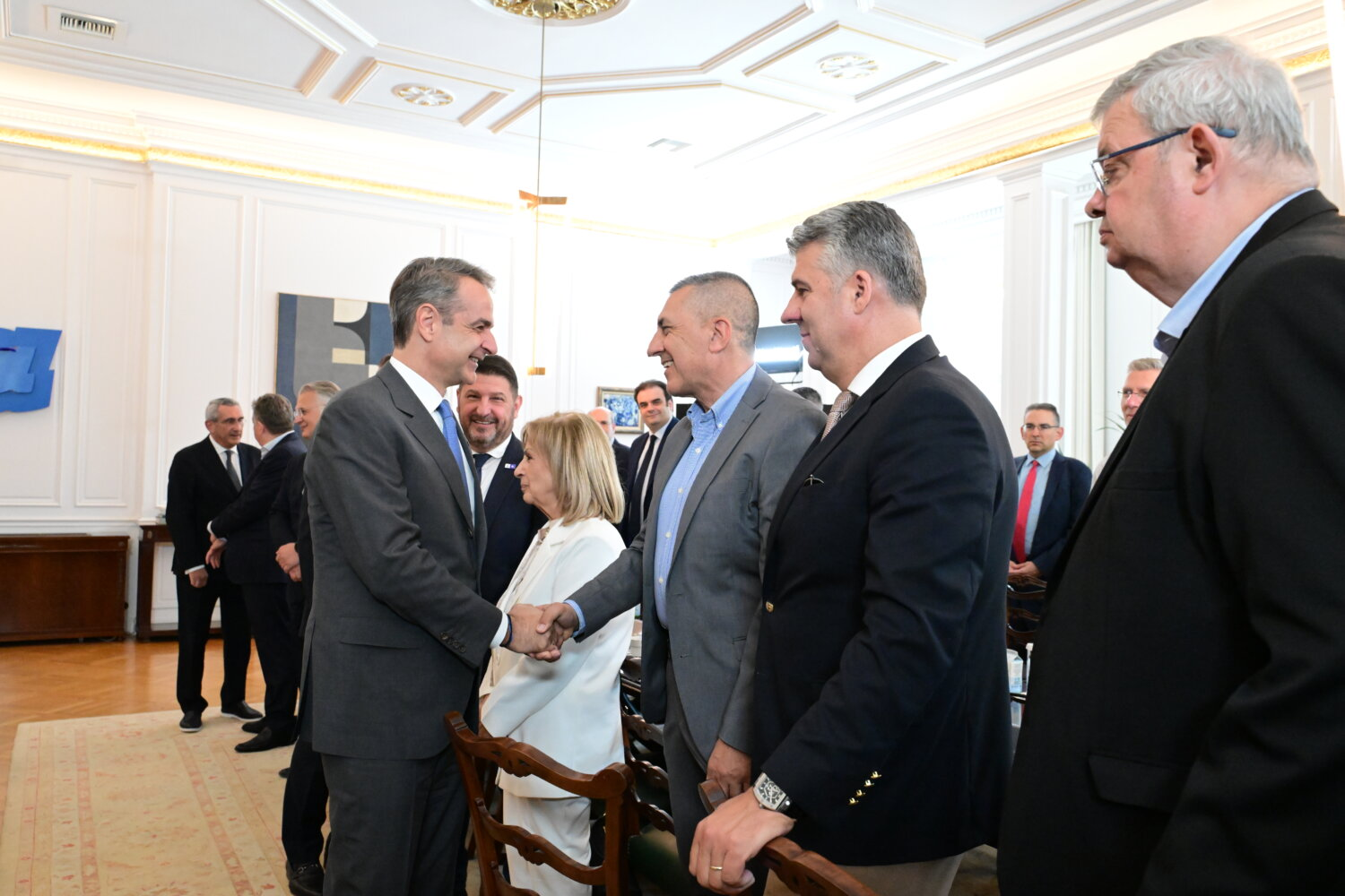 Κυβερνητική σύσκεψη υπό τον πρωθυπουργό για την ευλογιά των αιγοπροβάτων – Στο Μαξίμου ο Δημ. Κουρέτας