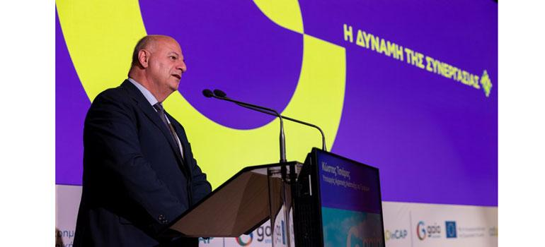 Κώστας Τσιάρας στο 11ο Συνέδριο της ΓΑΙΑ Επιχειρείν: Η γεωργία του μέλλοντος χτίζεται τώρα
