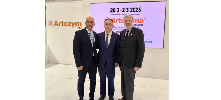 Τα εγκαίνια της 12ης Artozyma πραγματοποίησε ο ΥφAAT Χρήστος Κέλλας