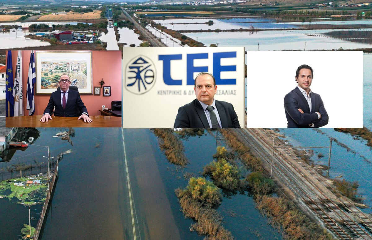 Χρ. Γιακουβής, Ν. Παπαγεωργίου, Ηλ. Κοτσιμπογεώργος: Κοινή παρέμβαση για ειδικό ταμείο αποκατάστασης της Θεσσαλίας