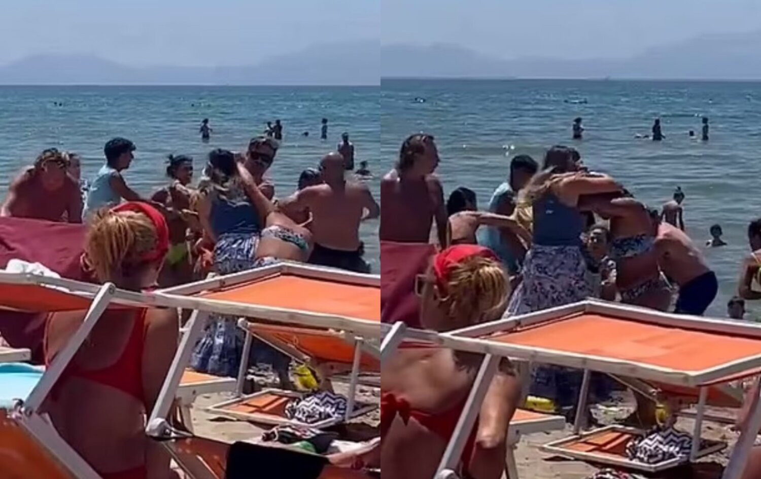 Ιταλία: Έπαιξαν μπουνιές σε παραλία για μια ξαπλώστρα